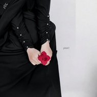 Jetblack Bonanza/ Dress Black Abaya Dress Jetblack/ Abaya Umrah Abaya Dress / Eid Abaya Dress Syar'i