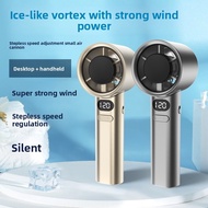 M11 Mini Small Fan 120-speed High-speed Handheld Stepless Variable Speed Small Fan usb Turbo Handhel
