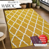 MAROC CARPET SIZE 210 X 300cm Y13 Yellow