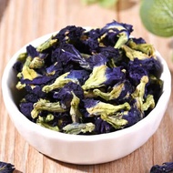 1kg Organic Tea butterfly pea flower Bunga Telang Kering bunga biru Double Petal 蓝花 蝶豆花