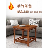 Solid Wood Grill Rack Winter Grill Stove Square Table Square Small Square Table Bamboo Foldable Gril