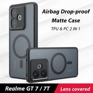 For Realme GT 7 7T Dream Edition Casing Translucent Matte Hard PC Phone Case Cover