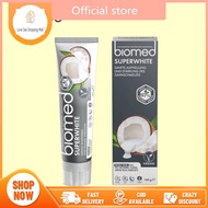 Biomed Toothpaste - Charcoal/Citrus Fresh/Super White Coconut/Gum Health/Sensitive/Calcimax