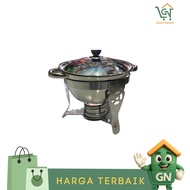 26cm Round Buffet Warmer Stove 26cm Round Chafing Dish Stainless Steel Buffet Soup Warmer Stove/