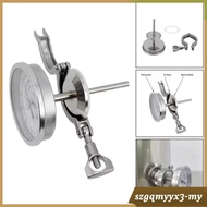 [Toolroom] Brew Kettle Fermenter Thermometer Kit,3" Dial,2.5" Valve Rod Easy to Install Compact Prof