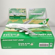 Geministar 1: 400 EVA Air B747-400 B-16401 Alloy Airplane Model