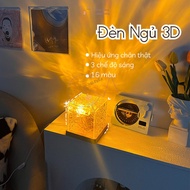 MINT DECOR 3D Night Light Ripple Flame Shape Meaningful Gift