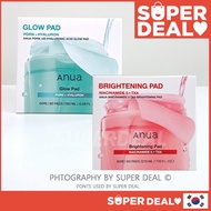 ANUA PDRN 100 Hyaluronic Acid Glow Pad 60P /Niacinamide 5 TXA Brightening Pad 60P
