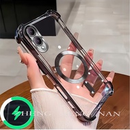 Suitable for Vivo Y17S Y28 5G phone case CD pattern magnetic suction ring TPU anti drop soft shell s