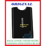 BACK COVER CASING CASING CASING CASING SAMSUNG I8910 (OMNIA) BLACK ORIGINAL 900376