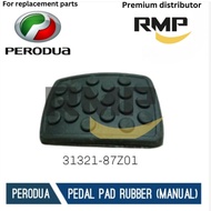 PERODUA Brake & Clutch Pedal Pad Rubber (MANUAL) for Perodua Kancil /Kelisa /Kenari /Myvi /Viva /Axi