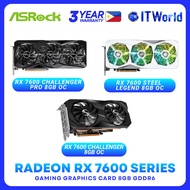ASRock Radeon RX 7600 Series – Gaming Graphics Card 8GB GDDR6 itw