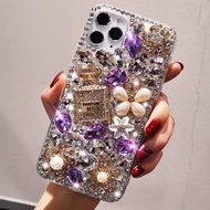 Luxury Bling Rhinestone Phone case for Vivo Y22S/Y35 Y02S S1Pro Y11 Y12 Y15 Y17 V20 Pro V19 v23 Y20S