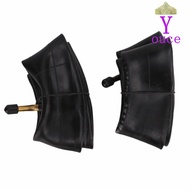 YOUCE 2 Pcs Inner Tube, Angled Valve Black Electric Scooter Inner Tube, Durable Butyl Rubber Replace