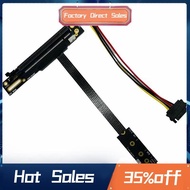M.2 to PCIE X16 Multi-Functional Convenient VGA Adapter Cable for SSD M.2 Nvme Gen4 to PCIE 4.0 X4ES