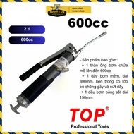 [Chính hãng Top] Dụng cụ bơm mỡ bơm mỡ tay TOP 600cc (2 ti) hàng Đài Loan cao cấp LU-BM600