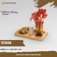 288 Palmpinus | Coaster Tray/ | 25 cm x 15 cm x 1.8 cm |