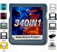 SDHC 340 in 1 All-in-One Game Card Plug and Play Cartridge Compatible with DS DSI 2DS 3DS DSIXL New 