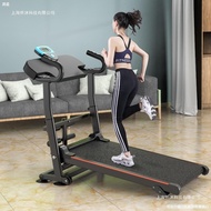 ST-🚢Large Treadmill Family Easy-to-Run Household Small Indoor Shock Absorber Flat Foldable Easy-to-Store Simple 6MRP