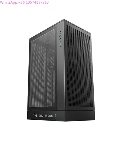 Deepcool Case CH270 Digital Case Support Mini-ITX/M-ATX Motherboard with a Status Digital Screen for