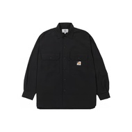 Carhartt WIP Carhartt WIP X INVINCIBLE Shirts Mens Black Lapel Moderate Other A222081-BK