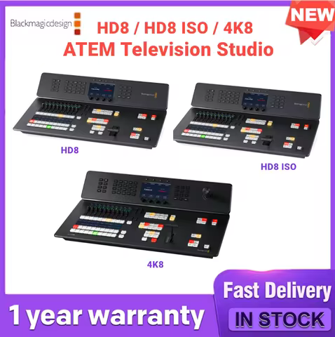 ATEM Television Studio HD8 / HD8 ISO /,4K8,Switcher,Video,Streaming,for,Blackmagic,Design
