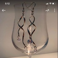 蘇聯鑽耳環 Cubic zirconia earrings