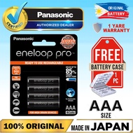Panasonic Eneloop pro Original Battery AA AAA Rechargeable Battery NI-MH Battery Pack of 4 Battery