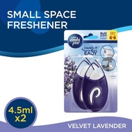 [East Malaysia] Ambi Pur Hang It Easy Small Space Freshener (4.5ml x 2):Velvet Lavender