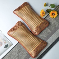 Summer Cool Pillow Bamboo Cool Pillow Adult Student Summer Cool Tea Neck Rattan Pillow Ice Silk Mahj