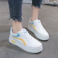 White FC3 Platform Sneakers - School Style Comfort