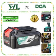 DCA DCA-20VBT Cordless 4.0ah Battery 20V 1Pcs/DCA Battery/Beteri/Charger