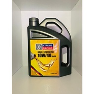 Engine Oil Car Lubricant Semi Synthetic 10W40 4L MINYAK HITAM KERETA 4L DR XTREME RACING 100% Original HQ