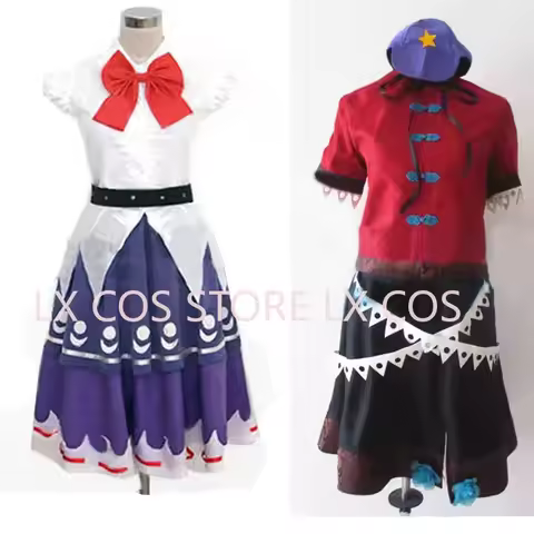 Touhou Anime Ibuki Suika Cosplay Miyako Yoshika Costume Suits Women Men Custom Size