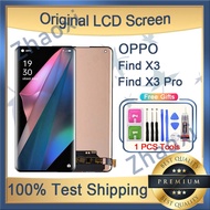 Original AMOLED OPPO Find X3 5G Find X3 Pro 5G LCD Display Touch Screen Replacement
