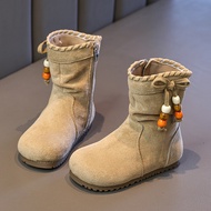 YADOU รองเท้าบูท Martin แฟชั่นหญิง2025ฤดูใบไม้ร่วงฤดูหนาวสไตล์ใหม่โทรศัพท์สายซิปด้านข้างและเครื่องปร