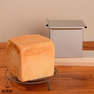 Pan Loaf Bread W Lid Square/Tomiz