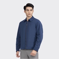 Áo khoác gió nam INSIDEMEN 2 lớp cao cấp form Regular Fit cổ bẻ cản gió cản bụi chống thấm IJK018W2