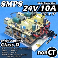 adaptor power supply 24V 10A, 6A SMPS CT dan NonCT