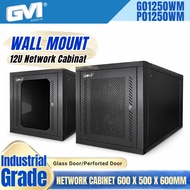 GROWV 12U Network Cabinet Wall Mount Rack 12U Equipment Server Rack Data Center P01250WM/G01250WM