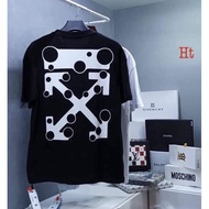 4 arrows OFF round hole T-shirt H2A588