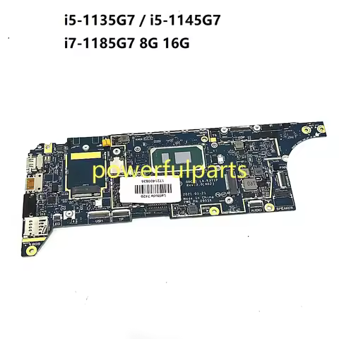 For Dell Latitude 7520 7420 7320 Motherboard LA-K371P 0KND83 07MHG4 09RW31 0YWWRP 0PKK8F 0419HT 0Y5T
