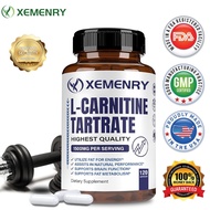Premium L-Carnitine Tartrate Supplement - 1500 mg - Harnesses fat with tartrate, lean muscle gain, b