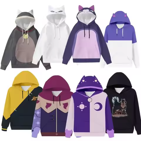 2025 New The Owl Cos House Stringbean Cosplay Hoodie Costume Luz Hunter Cosplay Hoodie Sweatshirt Me