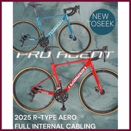 2025<z:Toseek`z#R-Type)d}Aero>c}FULL>V}INTERNAL>N}CABLING>l}All?as}New Road Bike 700C W/BOX Disc Br
