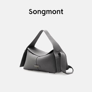 Songmont Crossbody Bag Cowhide Commuter Portable Crossbody hobo Bag
