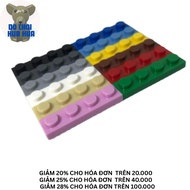 Combo of 10 Flat 4x1 Brick Assembling Toys/Moc Accessories 4x1x1(4.1.1)