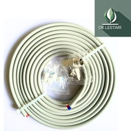 universal Dual Tube  for Coway RO Water Dispenser Tubing Water Tube Hose Double Layer Protection 1/4