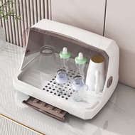 Thick Dustproof Cup Storage Rack Household Glass Storage Box Desktop Tea Cup Storage Box Drain Tray 