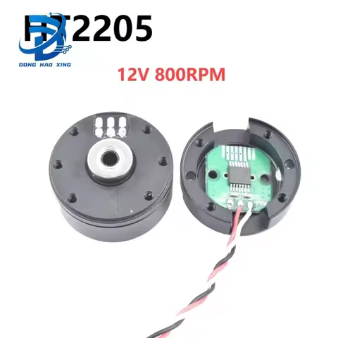 1pcs 12V 800RPM Brushless Gimbal Motor HT2205 Mini Camera Pan-Tilt-Zoom BLDC Motor With 12-14Bit AS5